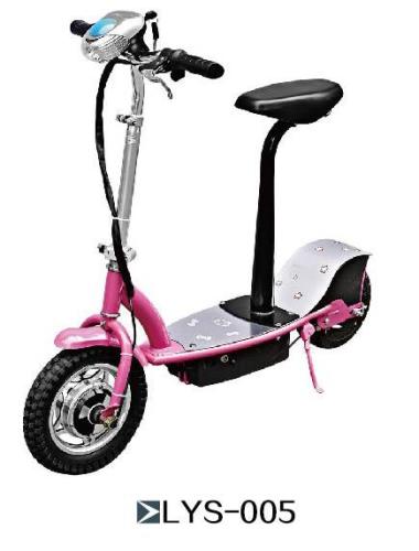 LYS-005-1 24v7a 12-Inch Tire Electric Scooter with Seat Brush
