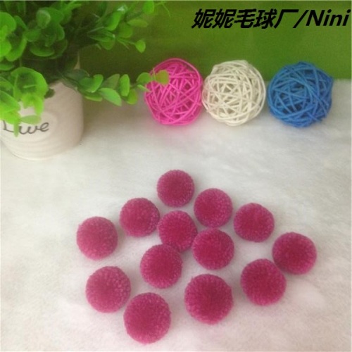 wool 2.5cm round ball fur ball factory direct sales quality assurance