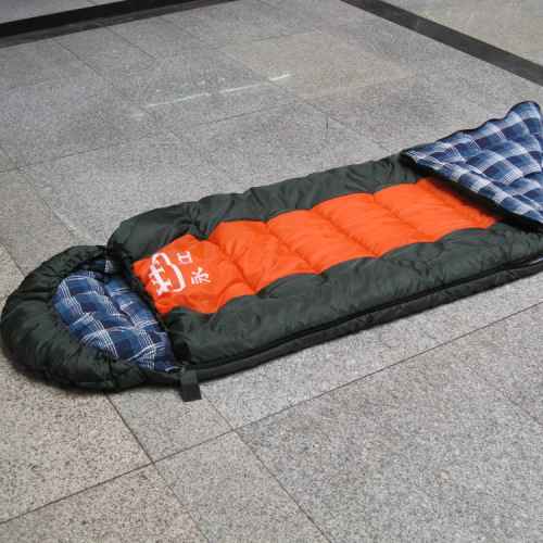 factory direct sales fashion envelope sleeping bag， camping sleeping bag， outdoor sleeping bag office lunch break sleeping bag