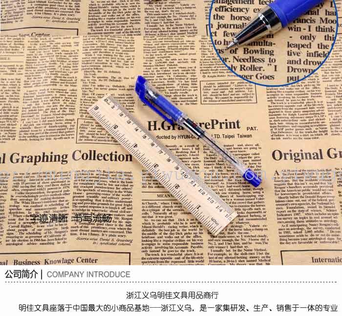 The new exotic products high-end commodity housing office of blue ballpoint pen