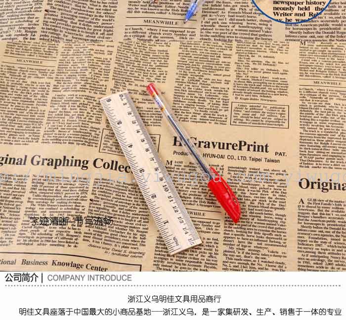 982 new product high-grade commodity bar transparent office pen