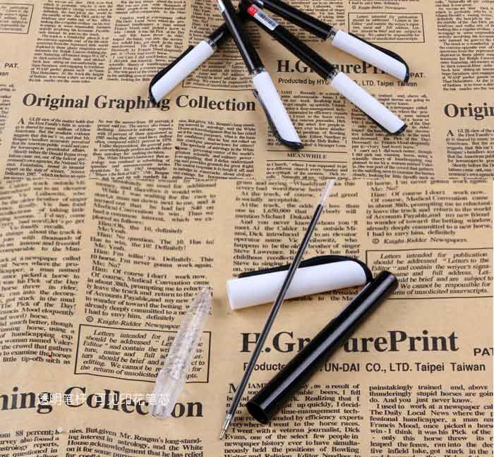 171 new product high-grade commodity bar office real black ballpoint pen