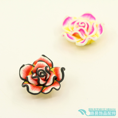 Simulation of soft rose DIY accessories/mobile phone stickers drill/manual material