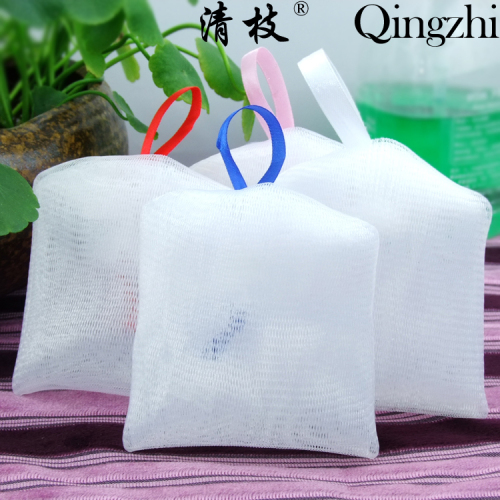 [Qing Zhi] Foaming Net New High Quality Handmade Soap Foaming Net Foaming Sponge Logo Customization