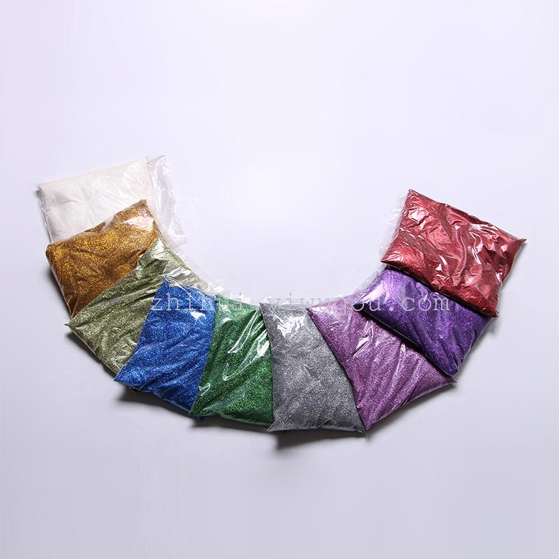 花店鲜花卡通花束包装材料 玫瑰花花点缀装饰烫金粉厂家直批