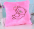 Colorful music luminous square pillow pillow night light pillow plush toy