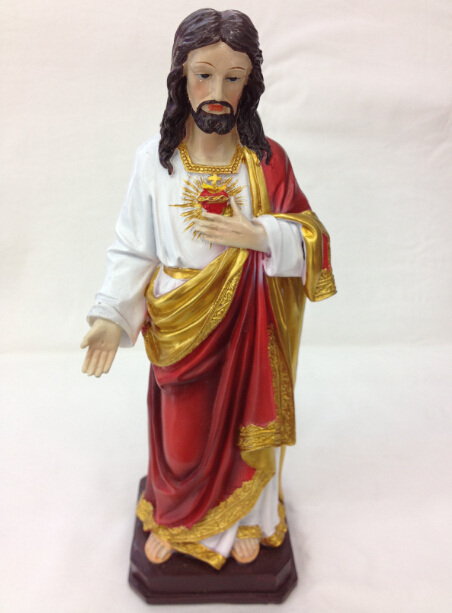 神父耶稣基督教宗教人物树脂雕像工艺品