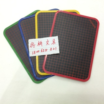 新奇特塑料包边木质切割写字板 非洲学校专用写字板