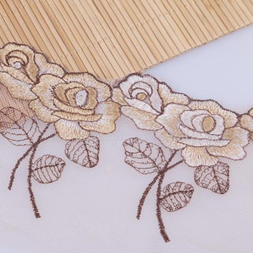 yiwu lijun lace lace three-dimensional thick handmade clothing fabric material