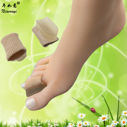 Hallux Valgus Toe Separator Silicone Sleeve Hallux Valgus Separation Big Foot Bone Brace Thumb Valgus