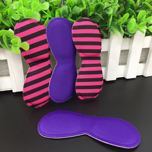 wholesale 4d sponge heel stickers super soft size 半 pad non-slip imitation foot pad