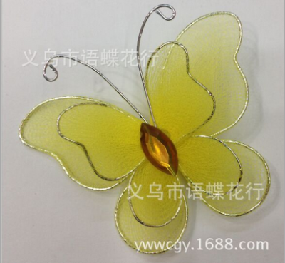 Factory direct IRIS double silk stockings wholesale costume jewelry 5.5CM