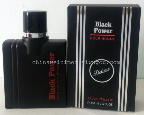Foreign Trade Export Black Power Man Foreign Trade Men‘s Perfume