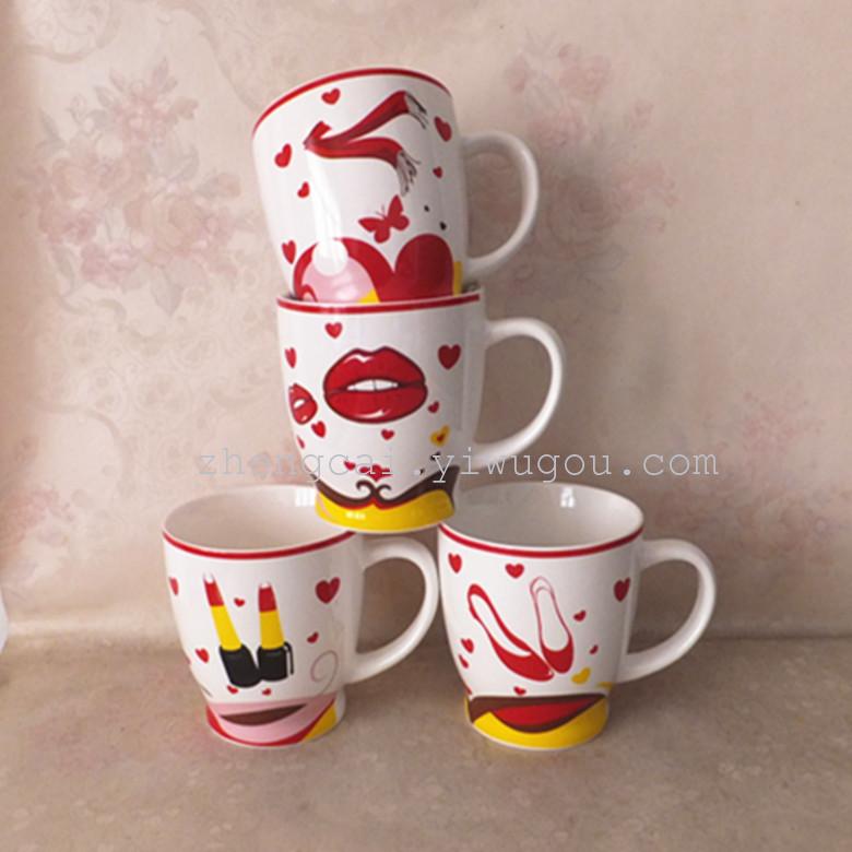 陶瓷杯  咖啡杯 广告杯 情人节杯
