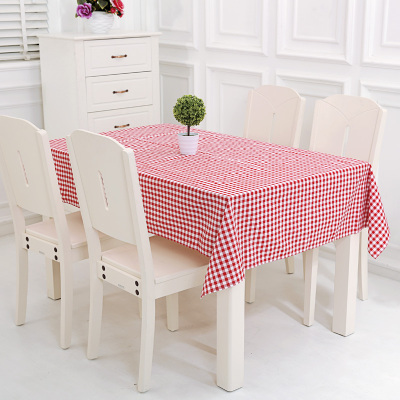 Taobao special for the modern minimalist home/Cafe/restaurant cotton checks cloth