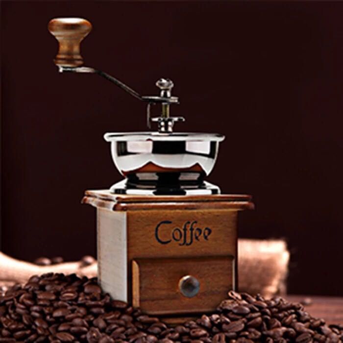 咖啡 磨豆机 手摇手磨咖啡机 咖啡豆研磨机手动磨豆机买1送2详情2