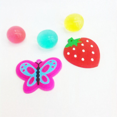 Strawberry Butterfly magnet magnet mixed outlet PVC soft cartoon fridge magnet