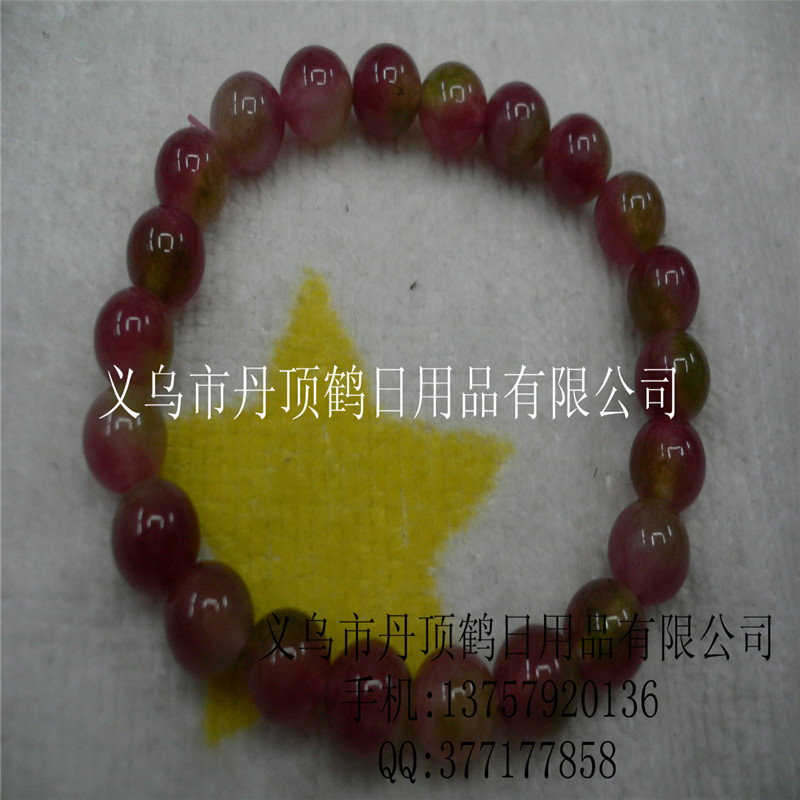供应玛瑙手链 水晶 玉石 石榴石手链 饰品批发