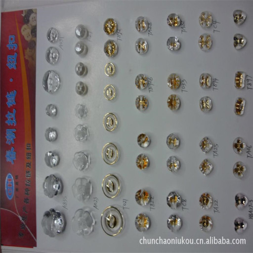 professional production of acrylic decorative buttons are available in stock