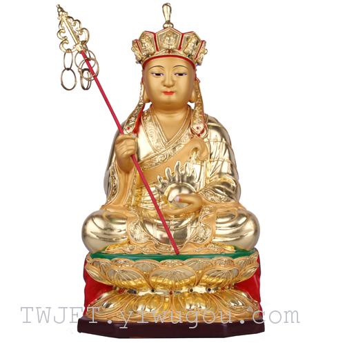 地藏菩萨/木雕摆件/宗教用品