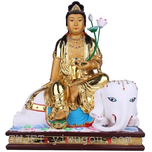 puxian bodhisattva/resin decorations/religious supplies/crafts ornaments