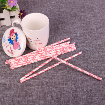 环保纸吸管外贸彩色纸吸管 婚礼创意纸吸管纸