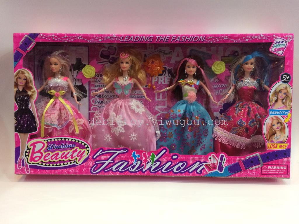 barbie doll gift set中文版
