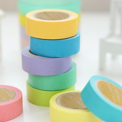 candy color can be used to write hand tear and paper adhesive paper diy paper tape