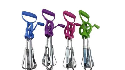 Semi-automatic hand-cranked egg beater stainless steel mini household hand mixer Whisk egg beater