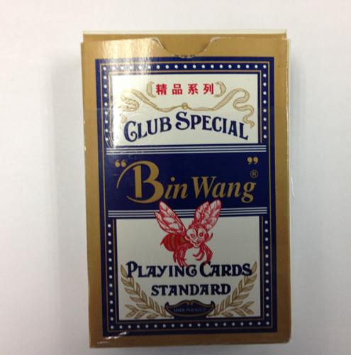 foreign trade poker high-grade black core paper binwang poker factory direct sales