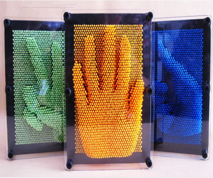 创意新款3D手模 克隆手模手印玩具 DIY针框中号