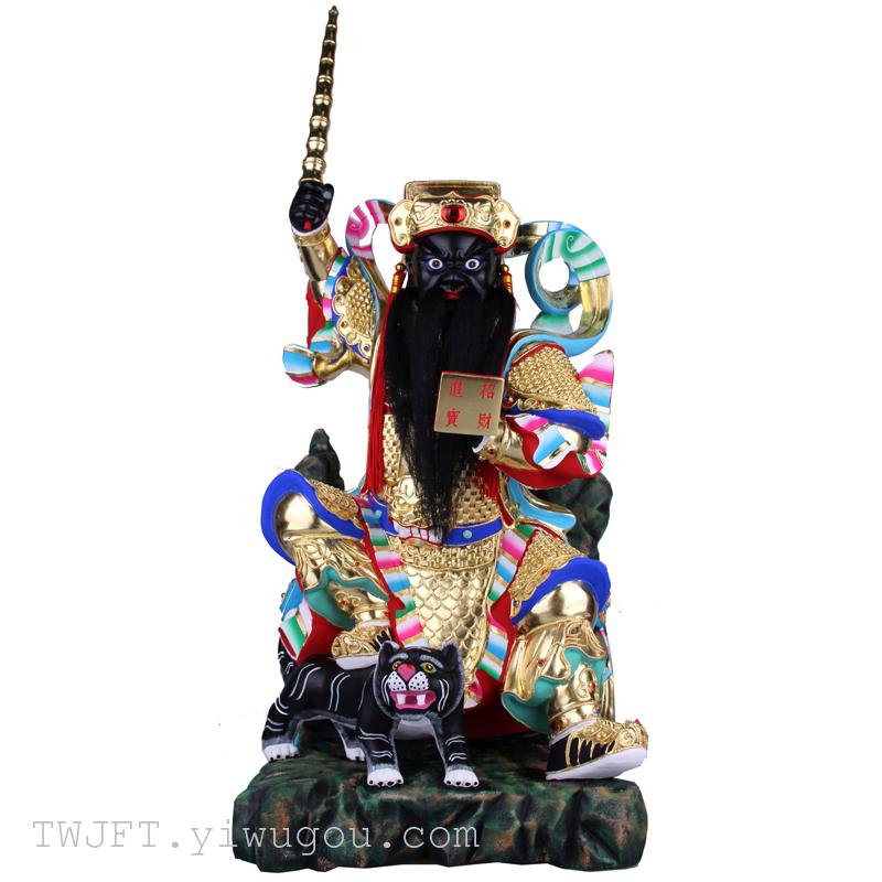 武财神/赵公明/财神爷/木雕摆件/工艺品摆件