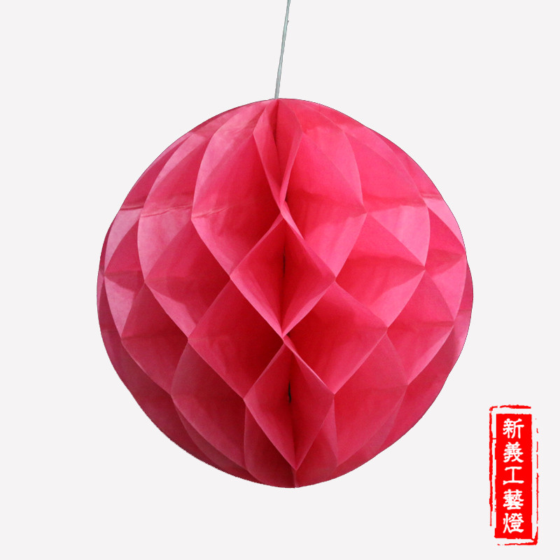 蜂窝球 灯笼30cm纸花球  婚庆用品节日装饰
