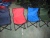 Outdoor folding chairs beach outdoor chairs large and medium size fishing chairs leisure chairs