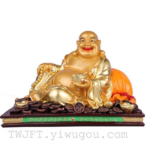 Lying Platform Maitreya Buddha/Wood Carving Ornaments/Religious Articles/Crafts Ornaments