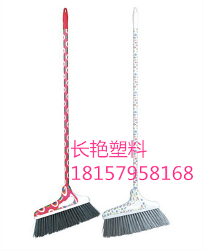 beautiful， household water transfer broom， soft fur floor broom cleaning set printing y712