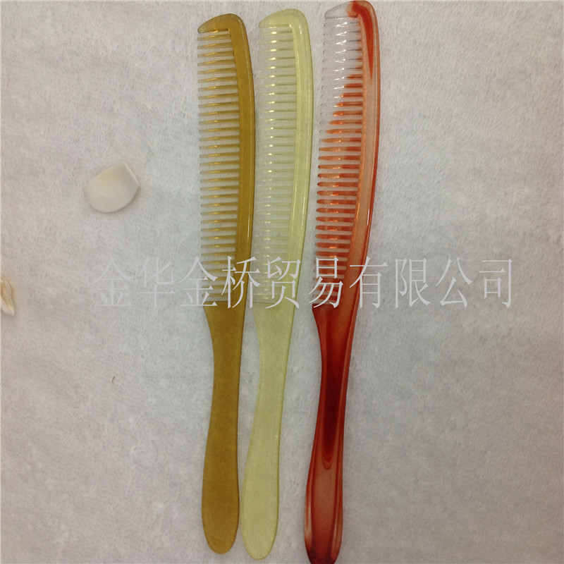 宾馆酒店会所专用塑料长条梳一次性梳子量大价优