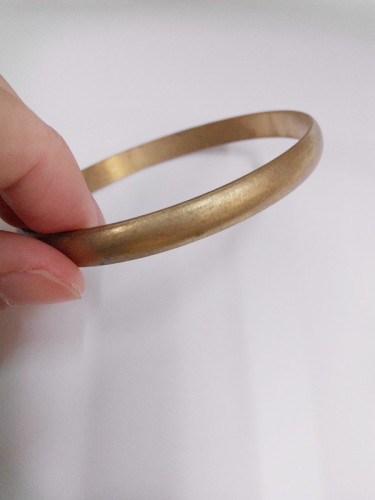 korean style bracelet arc bracelet light plate european and american copper bracelet