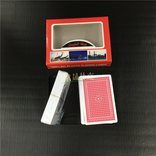 poker manufacturers double pairs of foreign trade plastic poker customized advertising poker oem