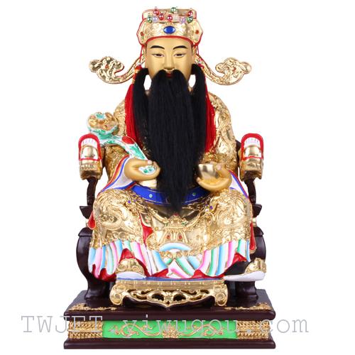 文财神/木雕工艺品/宗教用品/佛像/财神爷