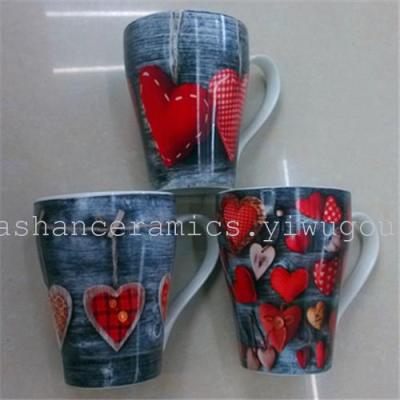 Bionic bone porcelain cup love lover Coffee Mug Cup