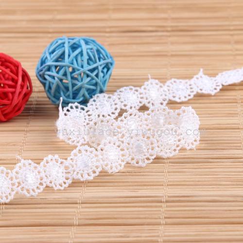 clothing accessories water soluble lace pure cotton lace sofa material free shipping