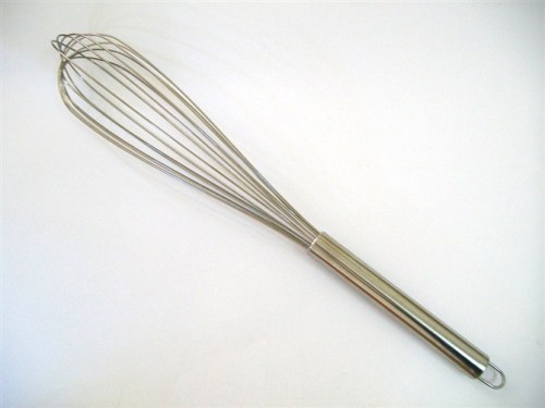 6-Wire Stainless Steel Large Tube 18-Inch Egg Beater Factory Direct Sales