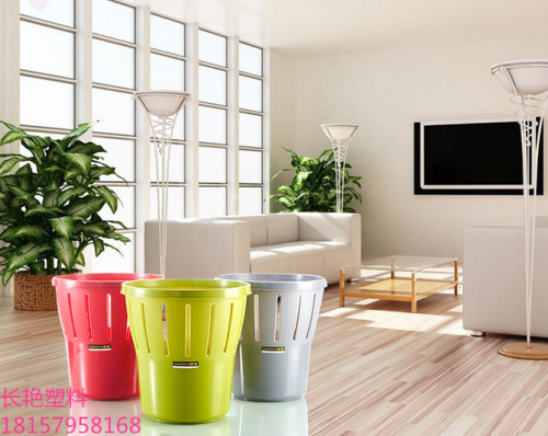 colorful multi-functional square garbage storage bucket household plastic trash can convenient and practical