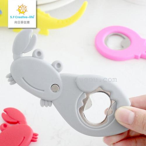 crab bottle opener （can be used as fridge magnet