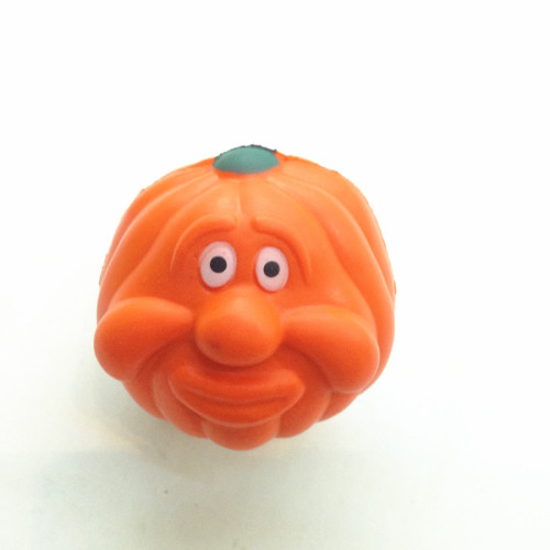 pu foam ball pu ball foam pumpkin face color printing ball halloween gift