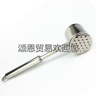 stainless steel meat hammer double-sided loose meat hammer steak hammer western steak hammer kitchen gadget
