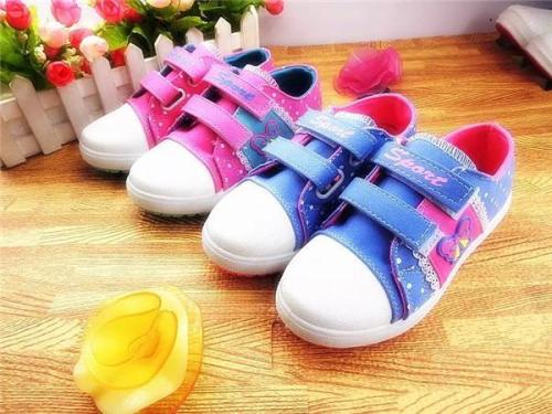 2015 autumn new girls‘ low-top canvas shoes big children‘s small floral lace stitching comfortable shoes