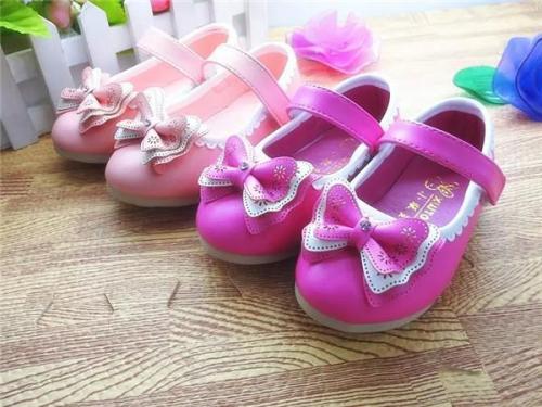 2015 autumn new baby girls shoes girls soft bottom bow decoration princess square mouth shoes
