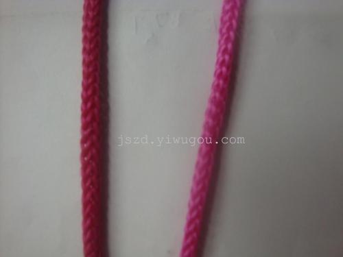 Factory Direct Sales Strip Line Ribbon Braided Rope Pp Rope Paper Bad Rope Tag Rope Pulling Rope
